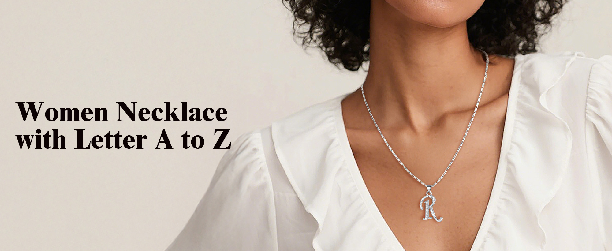 thumbnail video image 2 of U7 Initial Necklace for Women 14K Gold Plated CZ Crystal Letter R Pendant Necklace Name Chain Dainty Personalized Christmas Stuffers Mother's Day Gift Jewelry for Mom Wife Friend, 2 of 9
