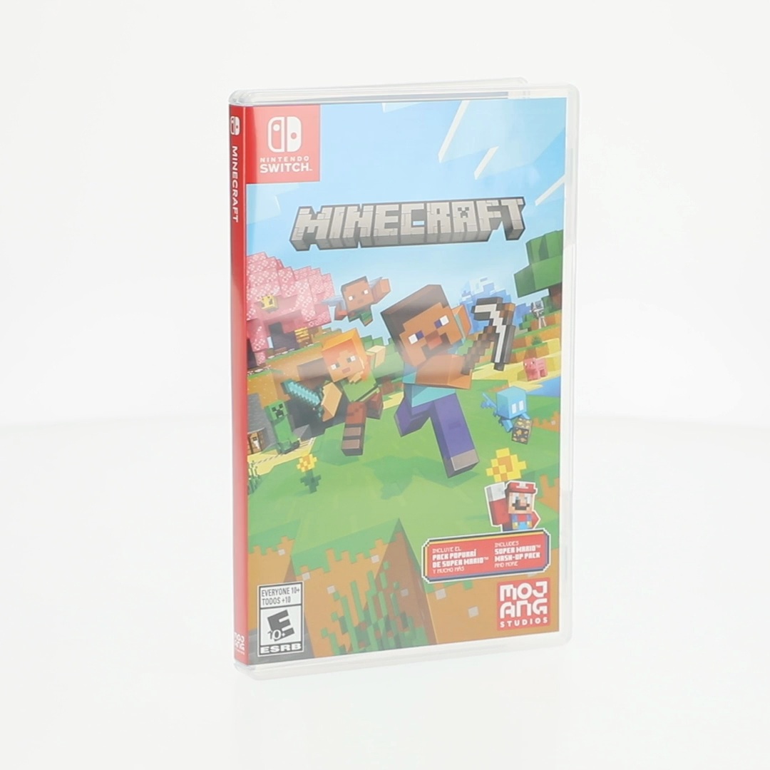 Nintendo, Minecraft Video Game for Nintendo Switch, with Super Nintendo, Minecraft Video Game for Nintendo Switch, with Super