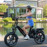 Wallke 2025 Dual Motor Long Range Electric Bike For Adult, Samsung-Cell