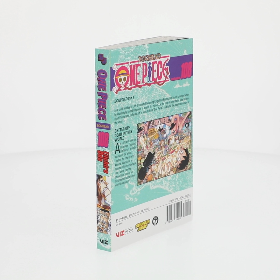 Eiichiro Oda One Piece Vol 108 Paperback Manga Book Adventure