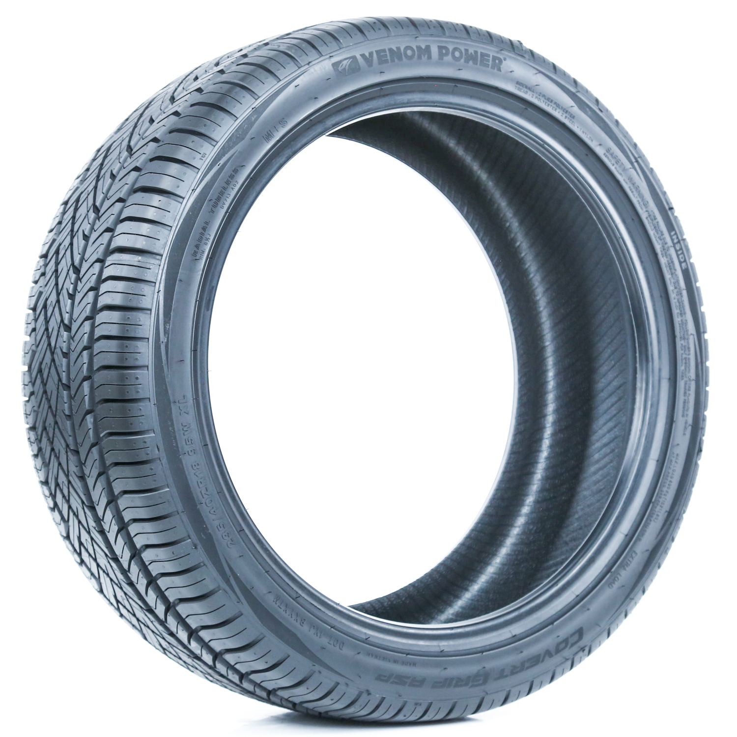 2 Tires 235/40R18 ZR 95W XL Venom Power Covert Grip ASP AS High Performance