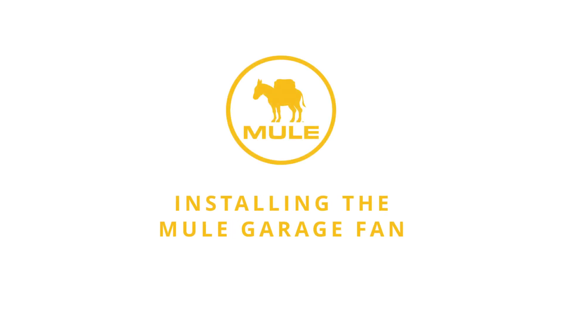 thumbnail video image 2 of Mule 18" Fan XL, Dual Height Ceiling Mounting Options, Standard 3-Prong Plug, 2 of 11