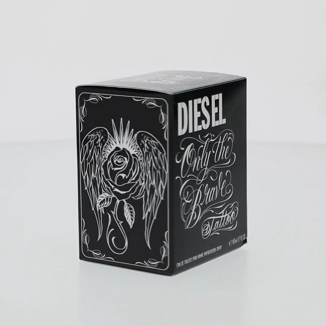 Diesel Only The Brave Tattoo Eau de Toilette Spray, Cologne for