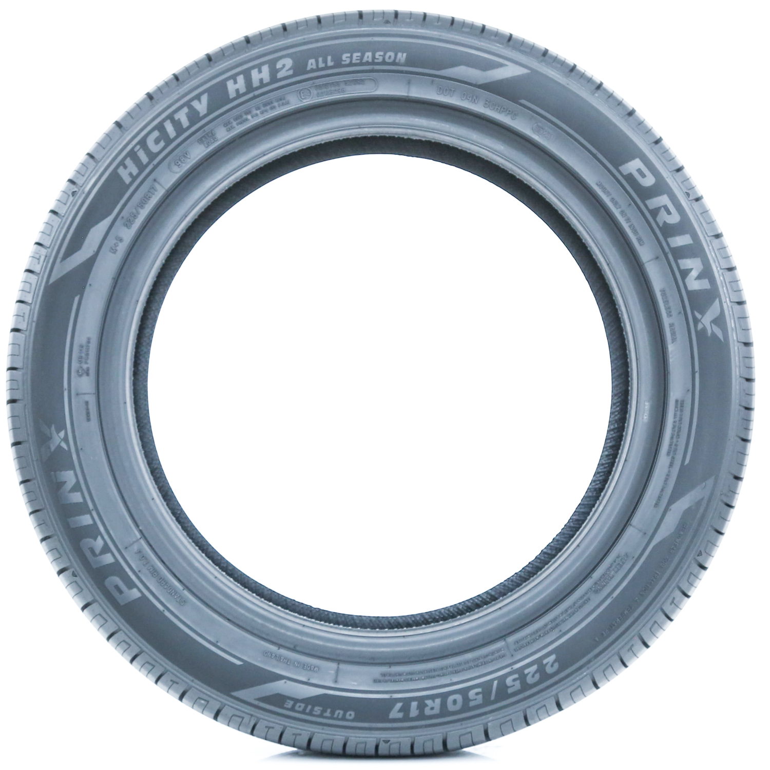 Prinx HiCITY HH2 225/50R17 98V XL Tire, All Season, Wet