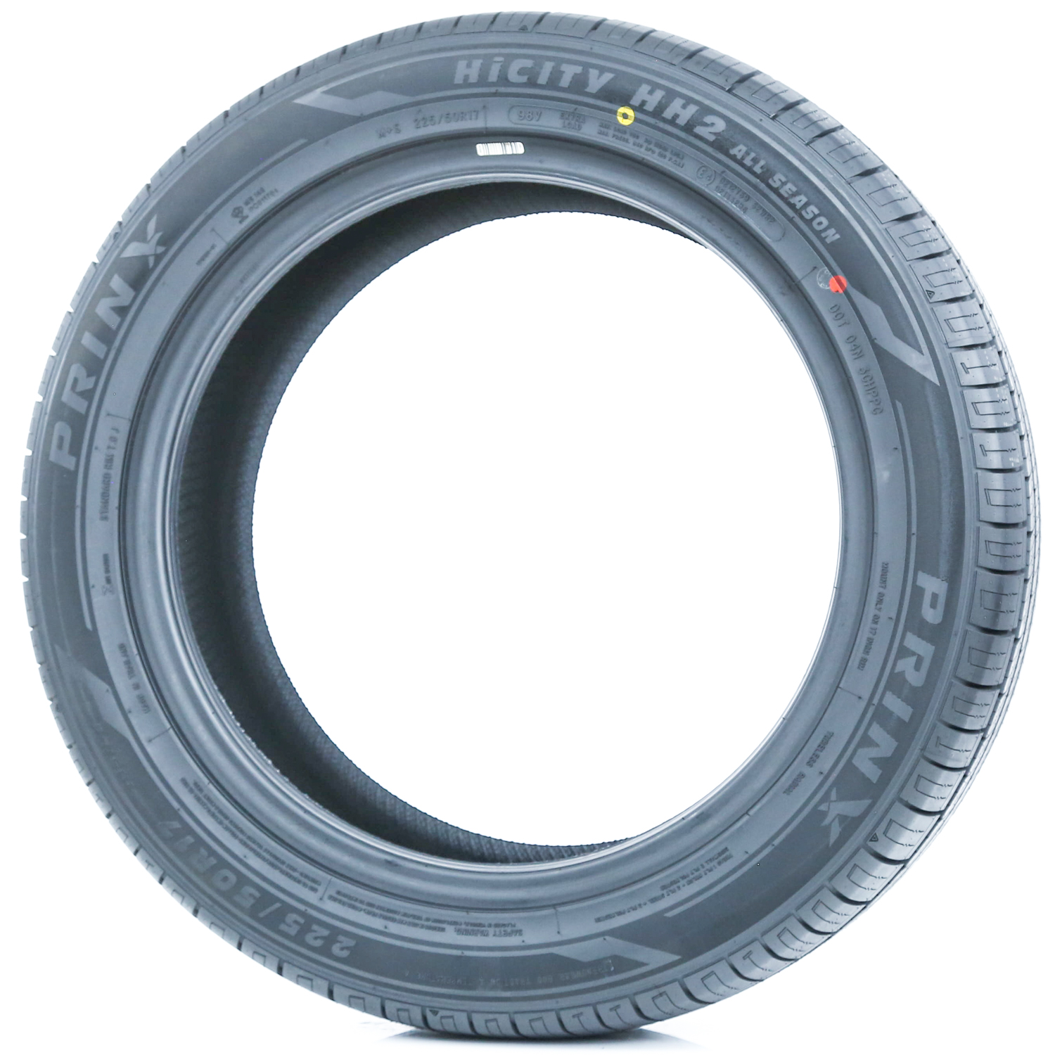 Prinx HiCITY HH2 225/50R17 98V XL Tire, All Season, Wet & Snow