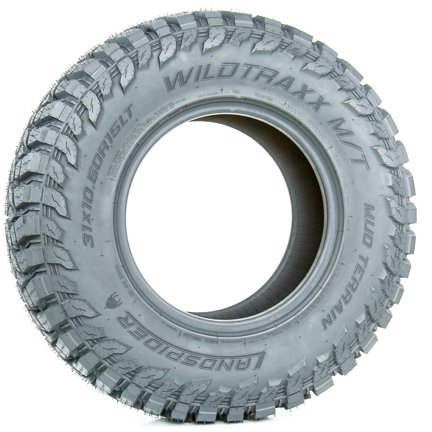 Landspider WildTraxx M/T Mud Terrain LT31X10.50R15 109Q C Light