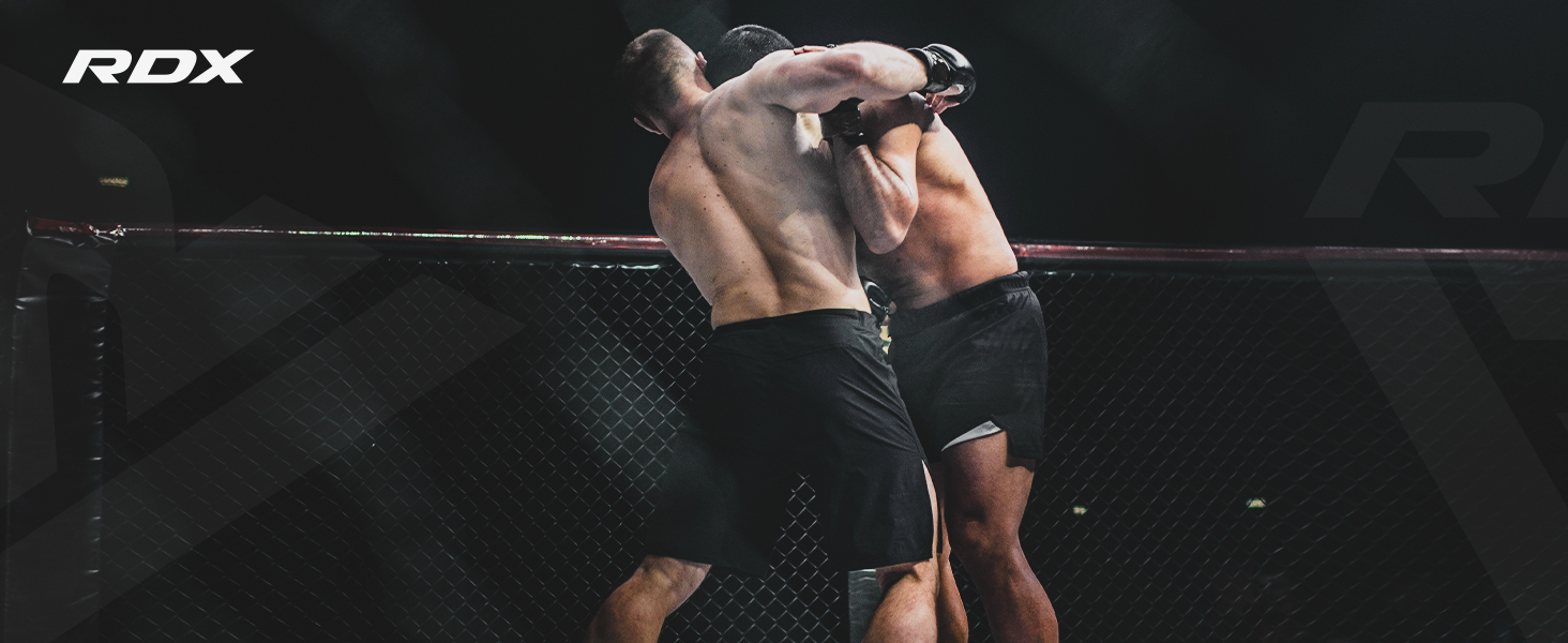 thumbnail video image 2 of RDX MMA Gloves for Grappling Martial Arts Training, D. Cut Open Palm Maya Hide Leather Sparring Mitts, Perfect for Cage Fighting, Combat Sports, Punching Bag, Muay Thai and Kickboxing, Black, S, 2 of 10