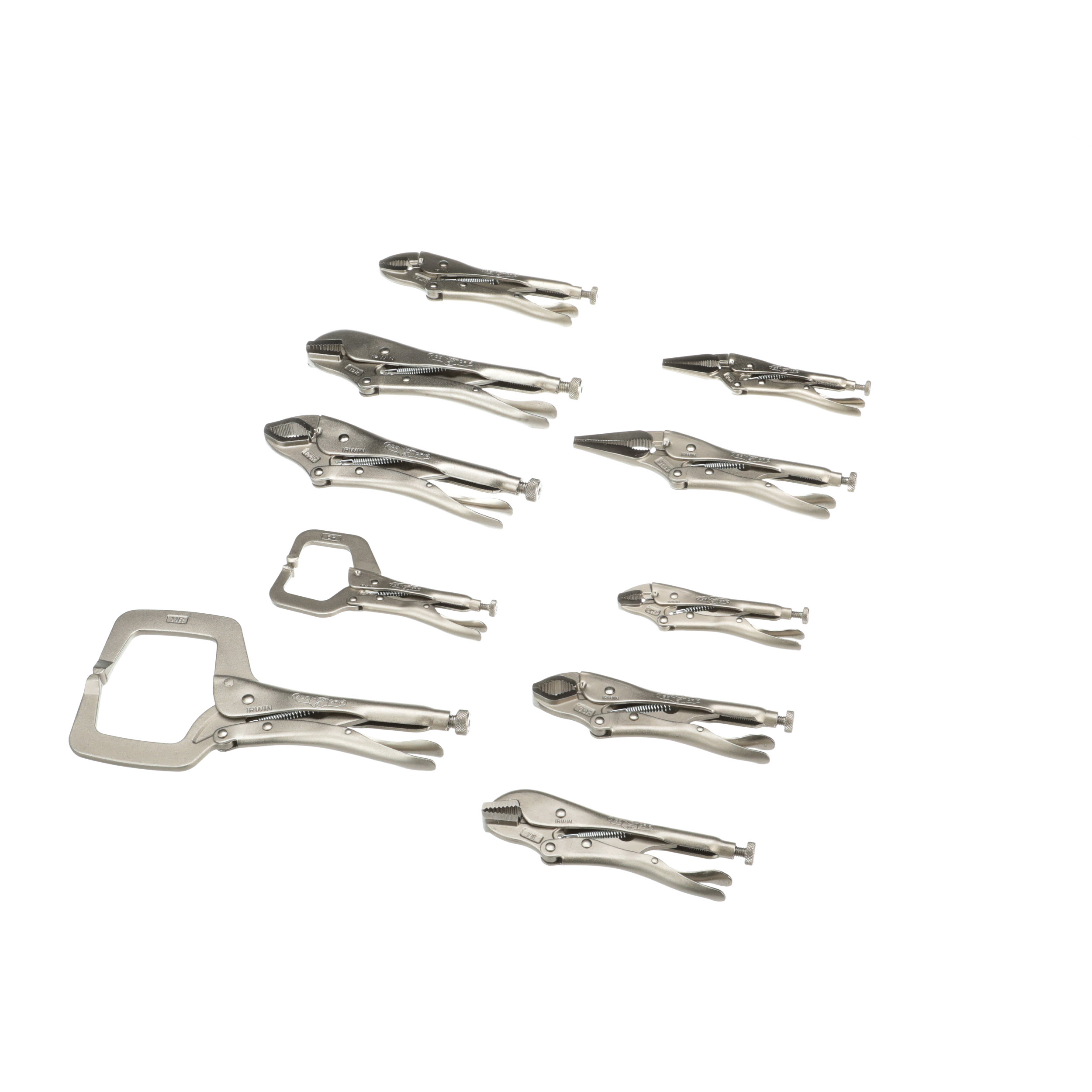 Vise Grip (Irwin) 1078TRAY 10-Piece Locking Pliers Set