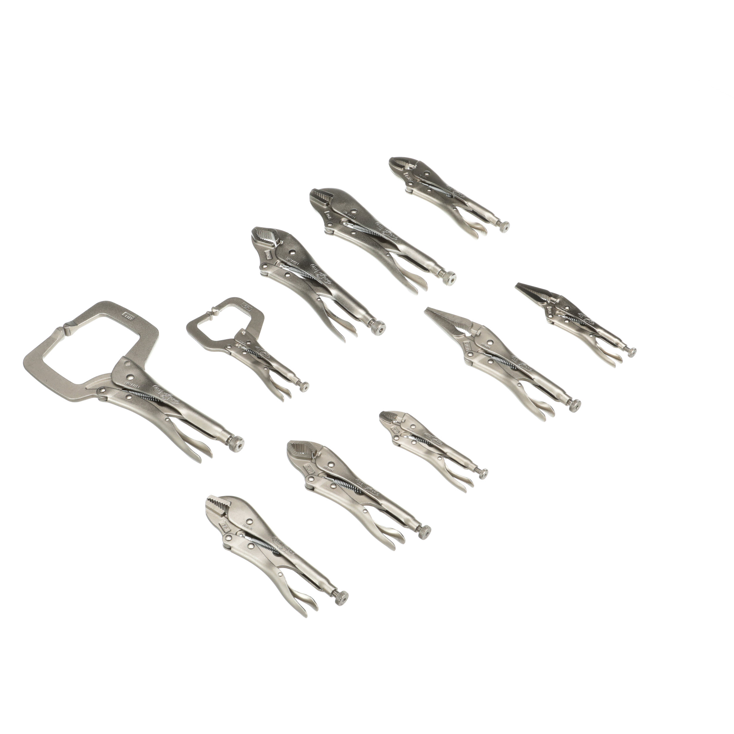 Vise Grip (Irwin) 1078TRAY 10-Piece Locking Pliers Set