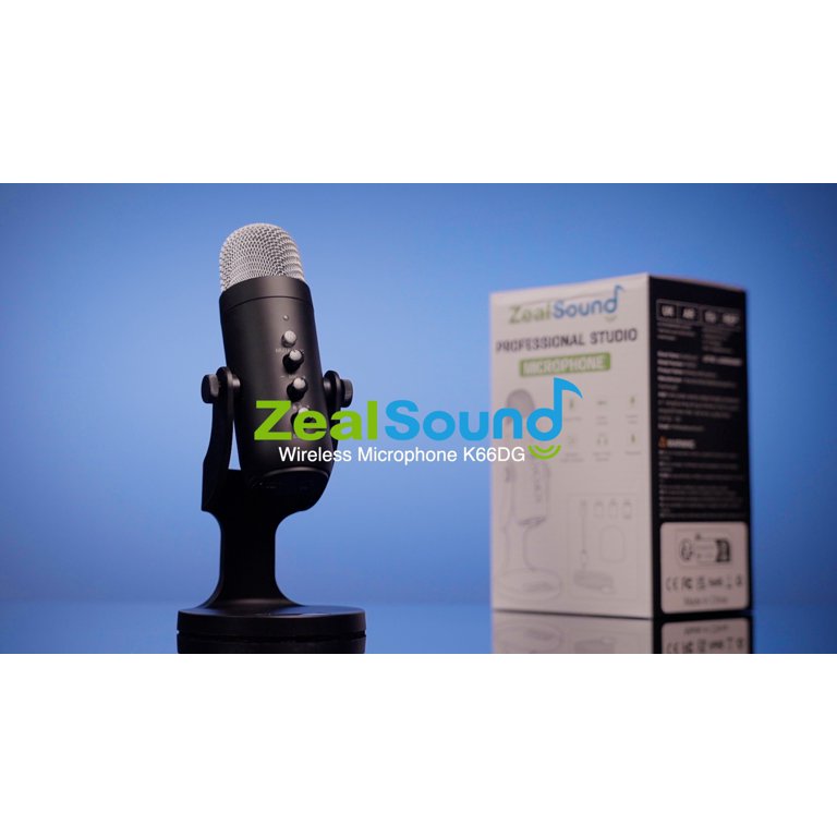 ZealSound USB Microphone, Microfoon Gaming voor iPhone