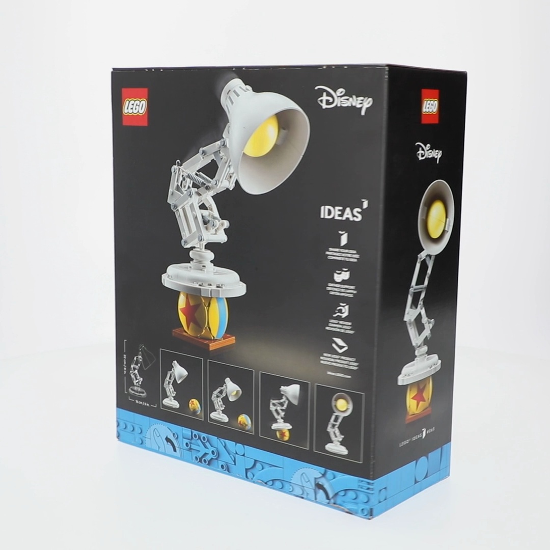 LEGO, Building Set, 21357, Disney Pixar Luxo Jr., Fully Poseable