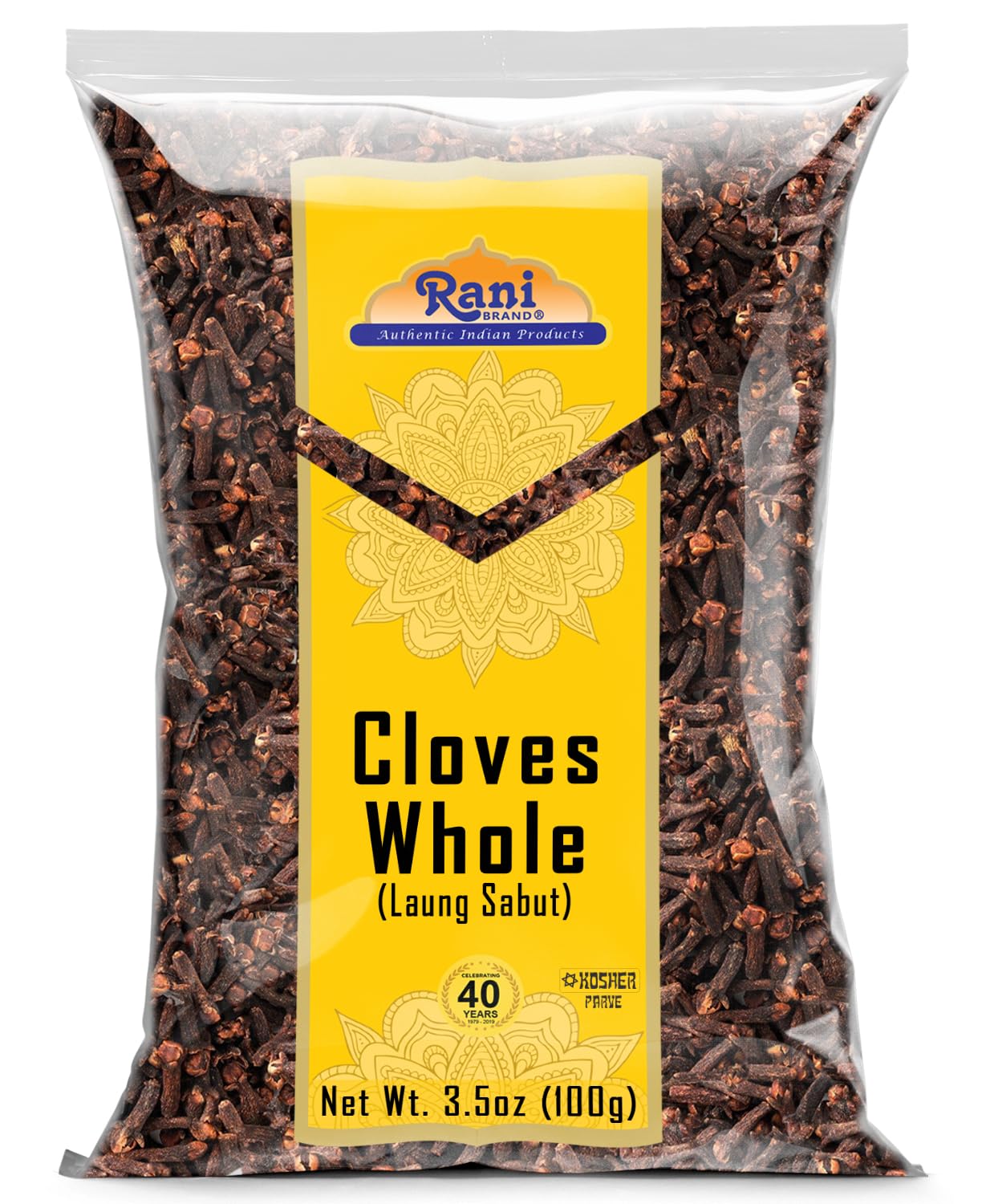 thumbnail video image 2 of Rani Cloves Whole (Laung) 3.5oz (100g) Great for Food, Tea, Pomander Balls and Potpourri, Hand Selected, Spice ~ All Natural | NON-GMO | Kosher | Vegan | Gluten Friendly | Indian Origin, 2 of 9