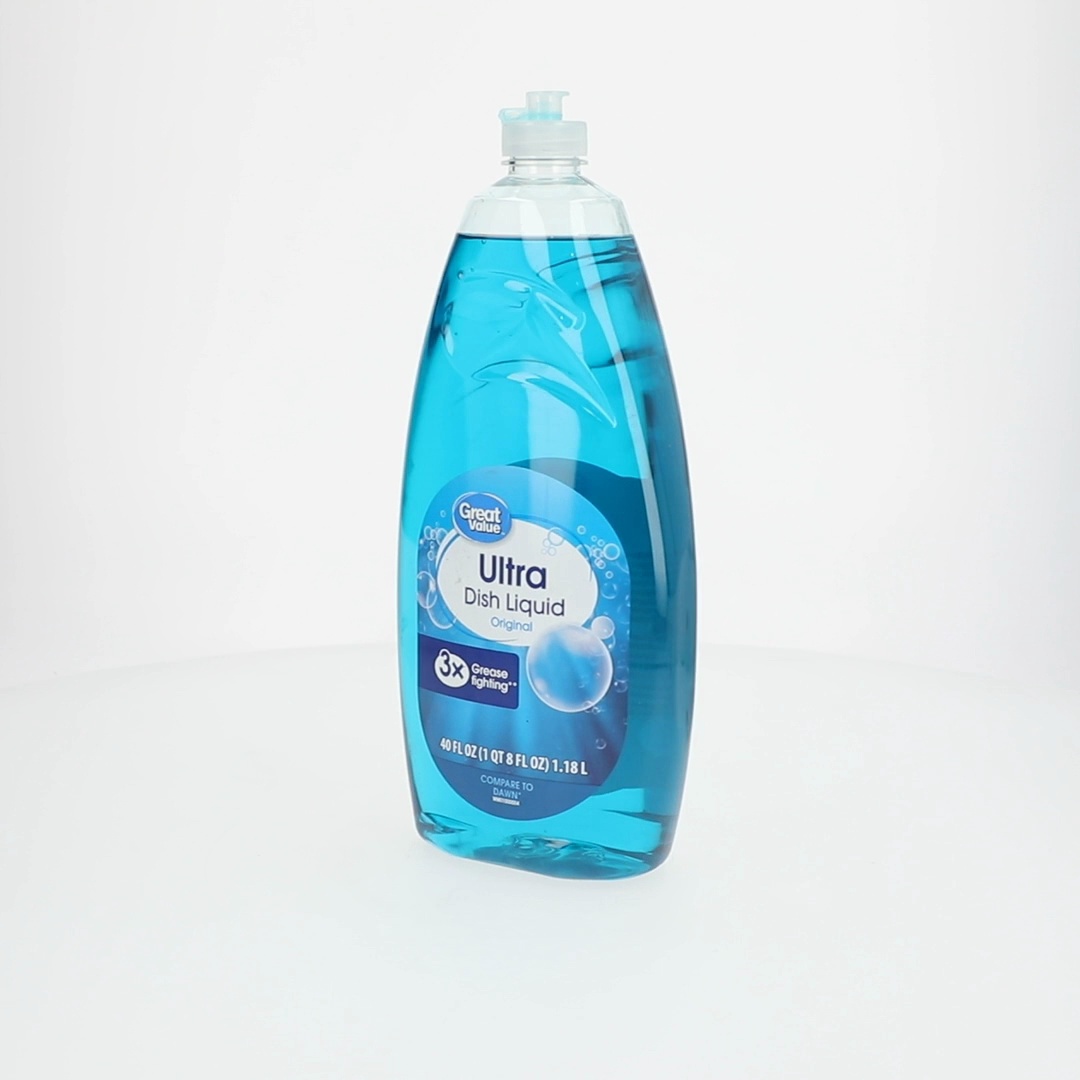 Great Value Ultra Dish Liquid Original 40 fl oz Safer Choice