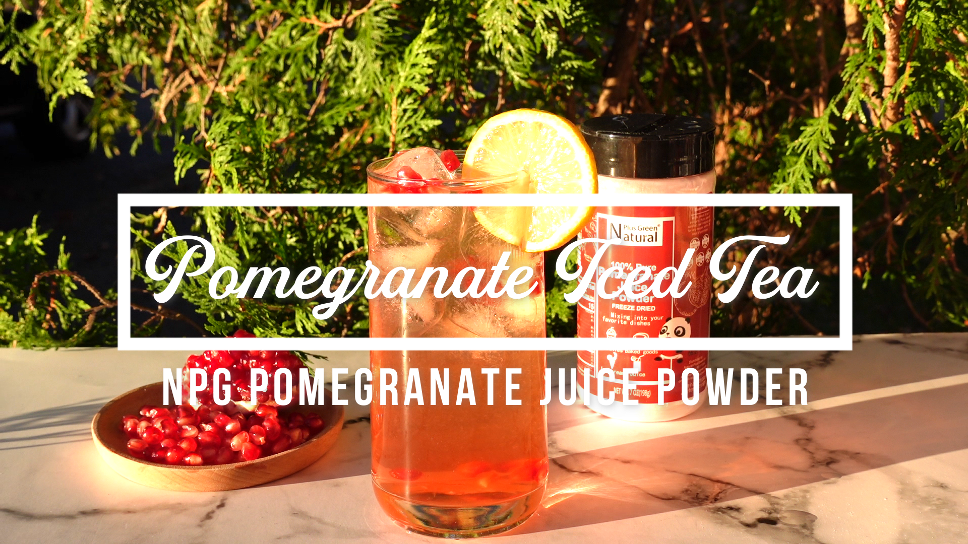 thumbnail video image 2 of NPG Pomegranate Juice Powder 7oz, Freeze Dried Pomegranate Juice, for Smoothies & Beverages, Vegan Friendly, Light Pink Color, Delightful flavor and Natural Coloring Perfect for Baking and Cooking, 2 of 8