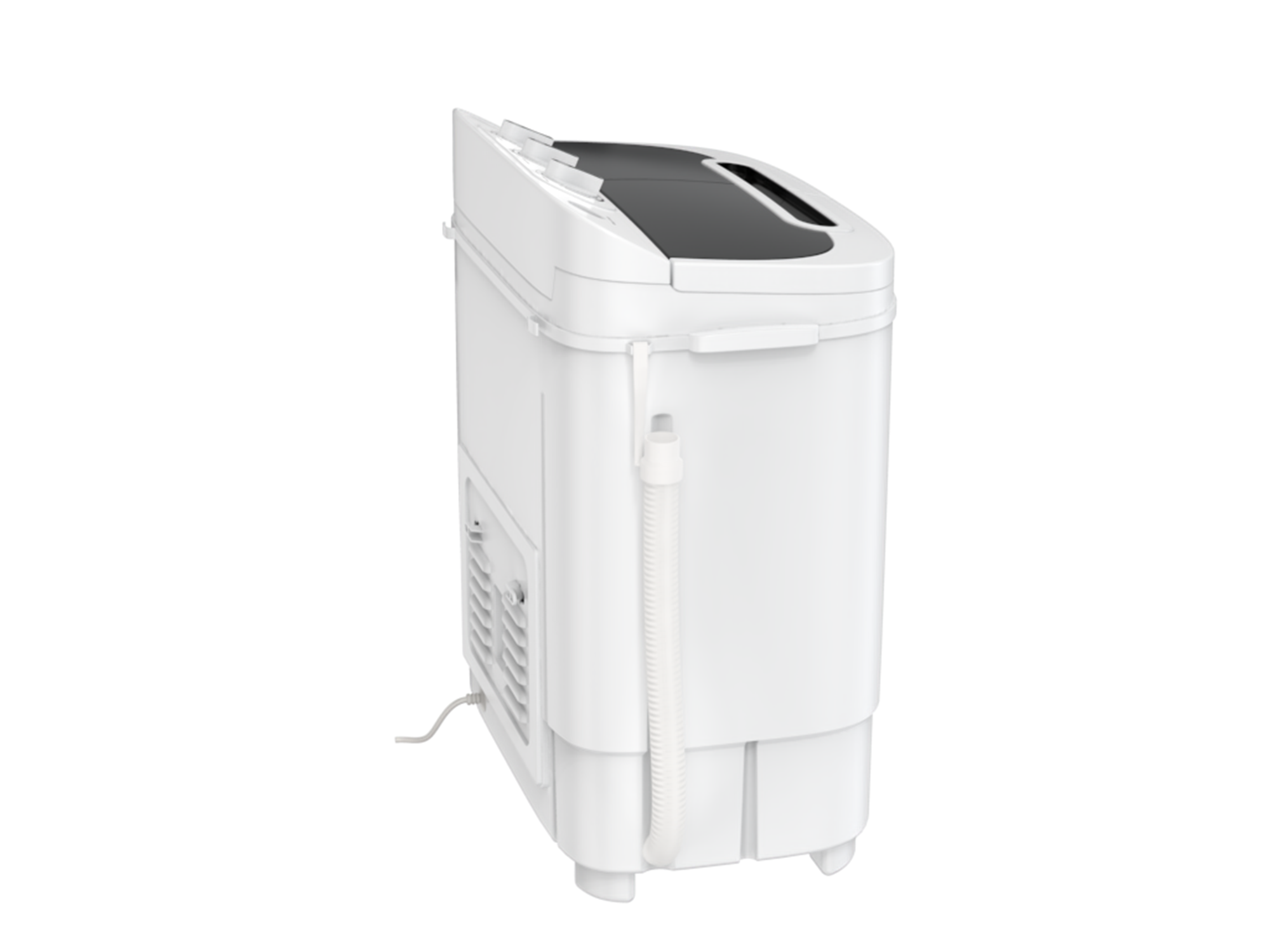 ZENY H01-1568A 13lbs Portable Mini Washing Machine - White