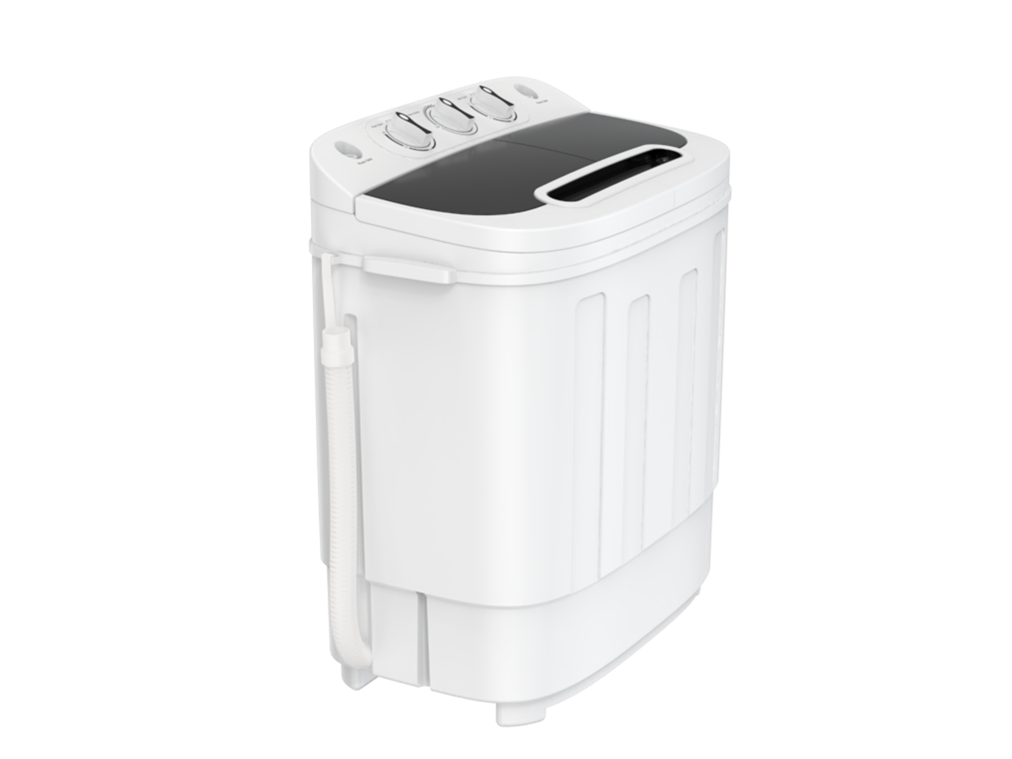 ZENY H01-1568A 13lbs Portable Mini Washing Machine - White