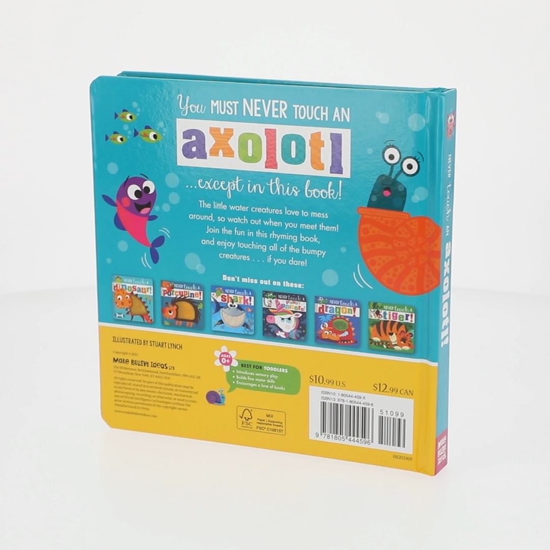 Never Touch an Axolotl! (Hardcover) - Walmart.com