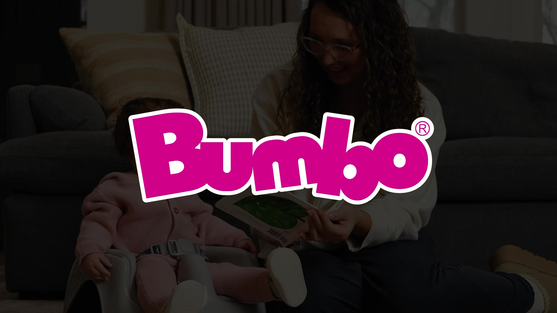 thumbnail video image 2 of Bumbo Plastic Floor Seat Lite Baby Chair with Removable Tray for 3-12 Months, Breige, 2 of 13