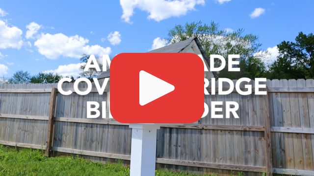 thumbnail video image 2 of Home Bazaar HBA-1013 Columbia Covered Bridge Feeder, 2 of 9
