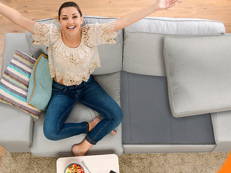 thumbnail video image 2 of Homyfort Couch Cushion Support,Couch Supports for Sagging Cushions - Heavy Duty Sofa Saver Cushion Support Board Under The Cushions for Sagging /Sinking Seat,17?x66?, 2 of 9