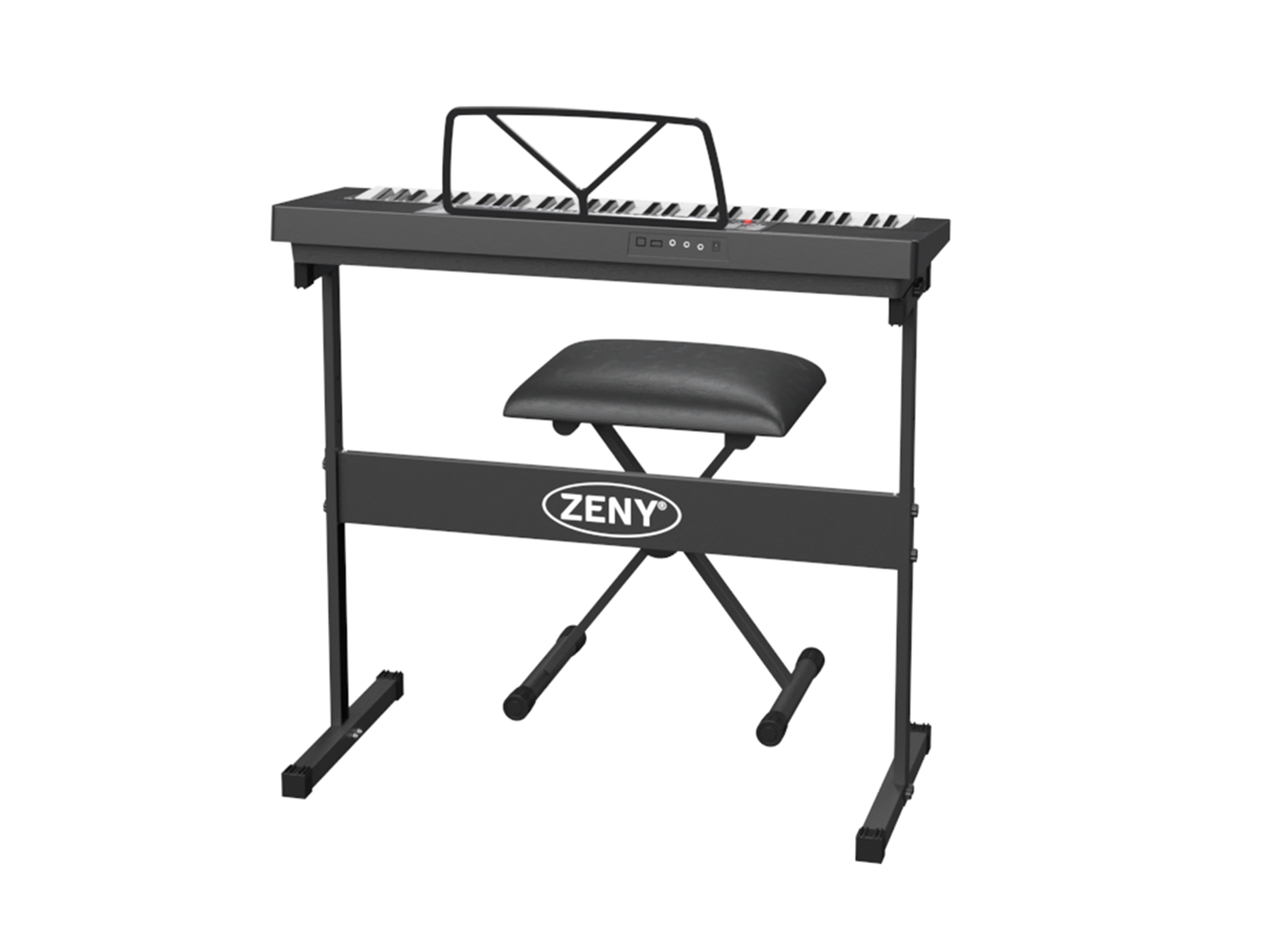 ZENY 61-Key Portable Electronic Piano Keyboard Kit, All-in-One Set