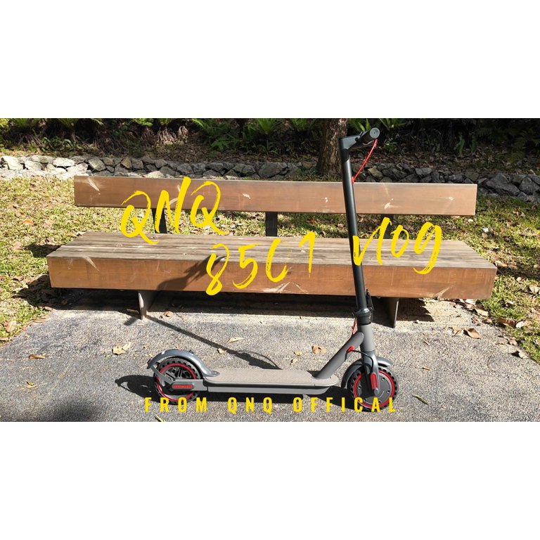 HILLVIGO Electric Scooter for Adults, 500W Motor, 8.5" Flat-Free Tires,19 MPH Commuting Electric Scooter for Adults with Double Braking System and App