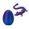 thumbnail video image 2 of Vekome 3D Printed Dragon,Dragon Eggs with Dragon Inside, Dragon,3D Printed Articulated Dragon, New Full Articulated Dragon Dragon with Dragon Egg, Easter Gifts, 2 of 8