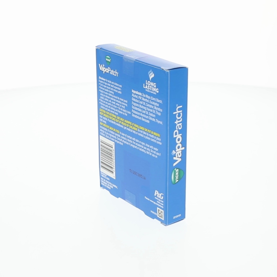2 pack) Vicks VapoPatch, Non-Medicated Wearable Aroma Patch