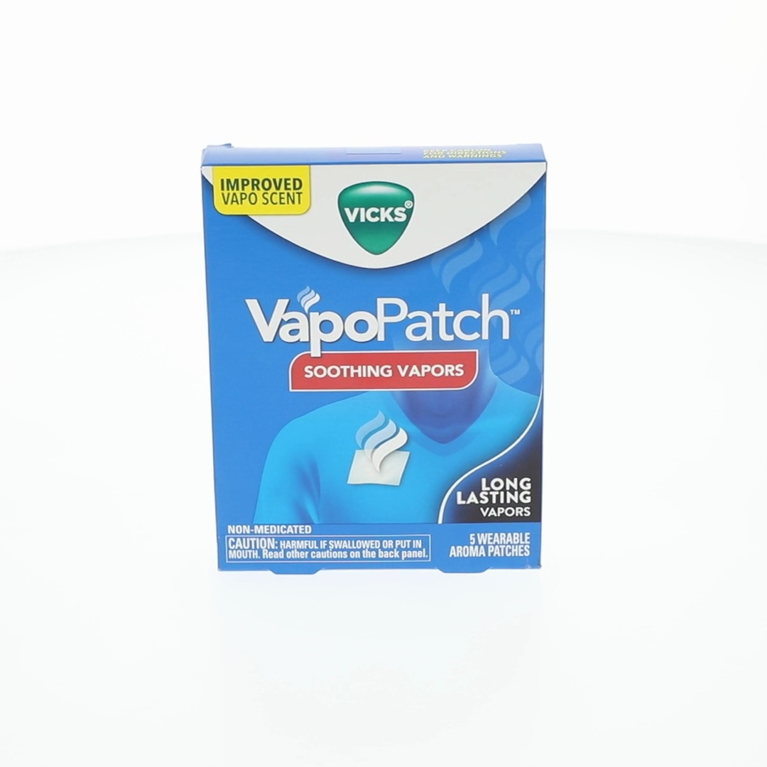 Vicks VapoPatch, Non-Medicated Wearable Aroma Patch, Soothing