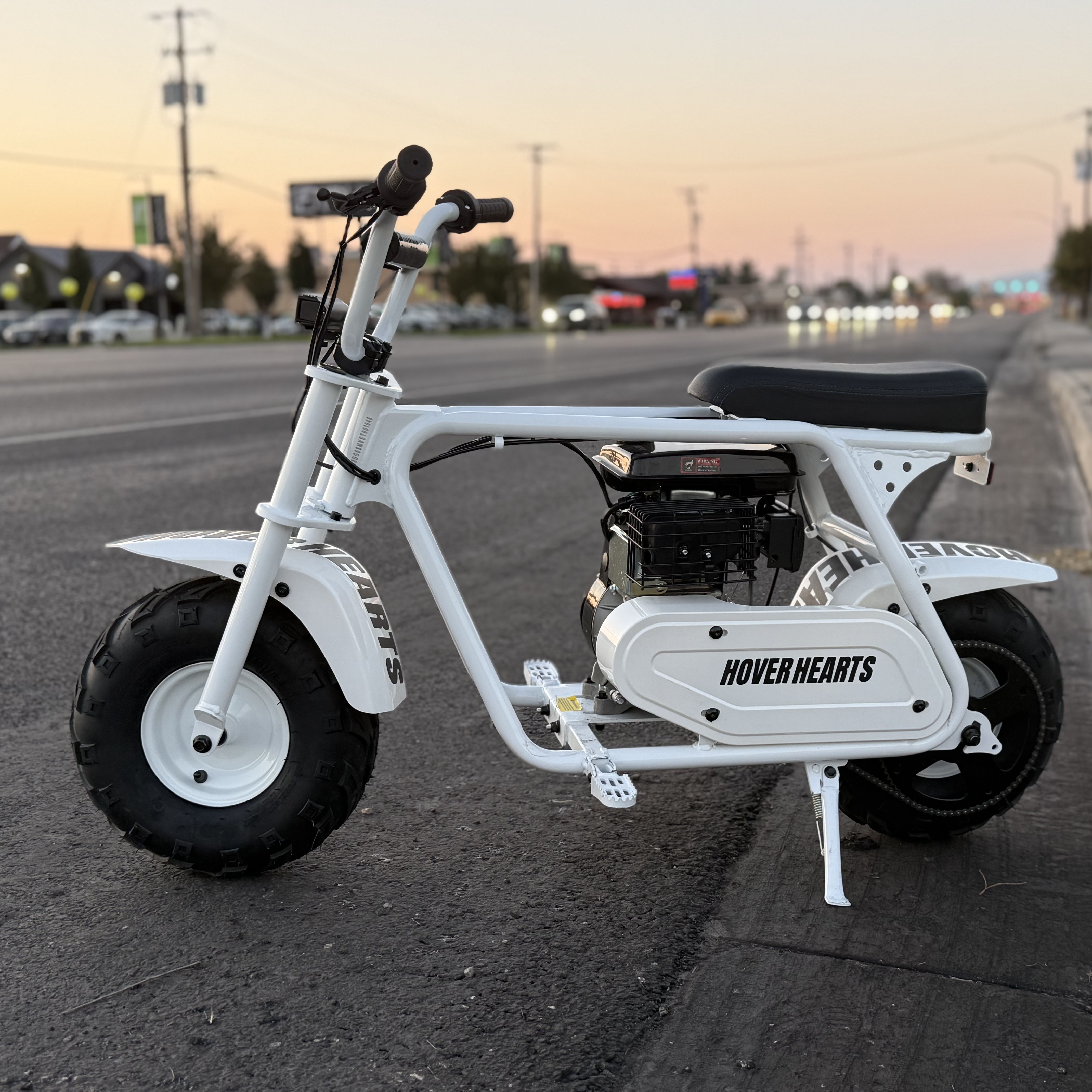 99cc Dirt Bike,4-Stroke with LED Headligh,Gas Powered Mini Bike