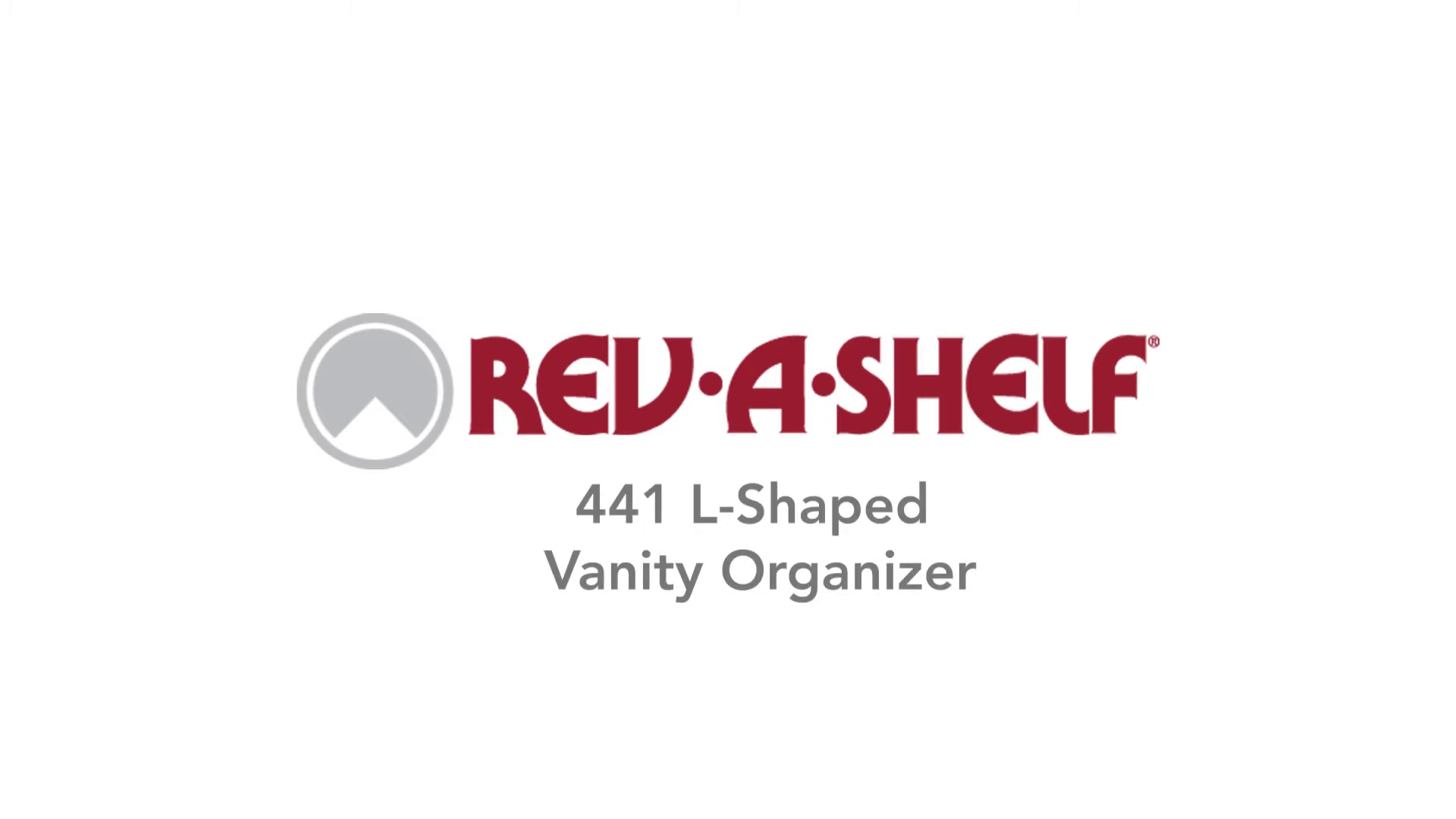 thumbnail video image 2 of Rev-A-Shelf 30" Wood Vanity Base Cabinet Organizer w/ Soft-close, 441-15VSBSC-1, 2 of 13