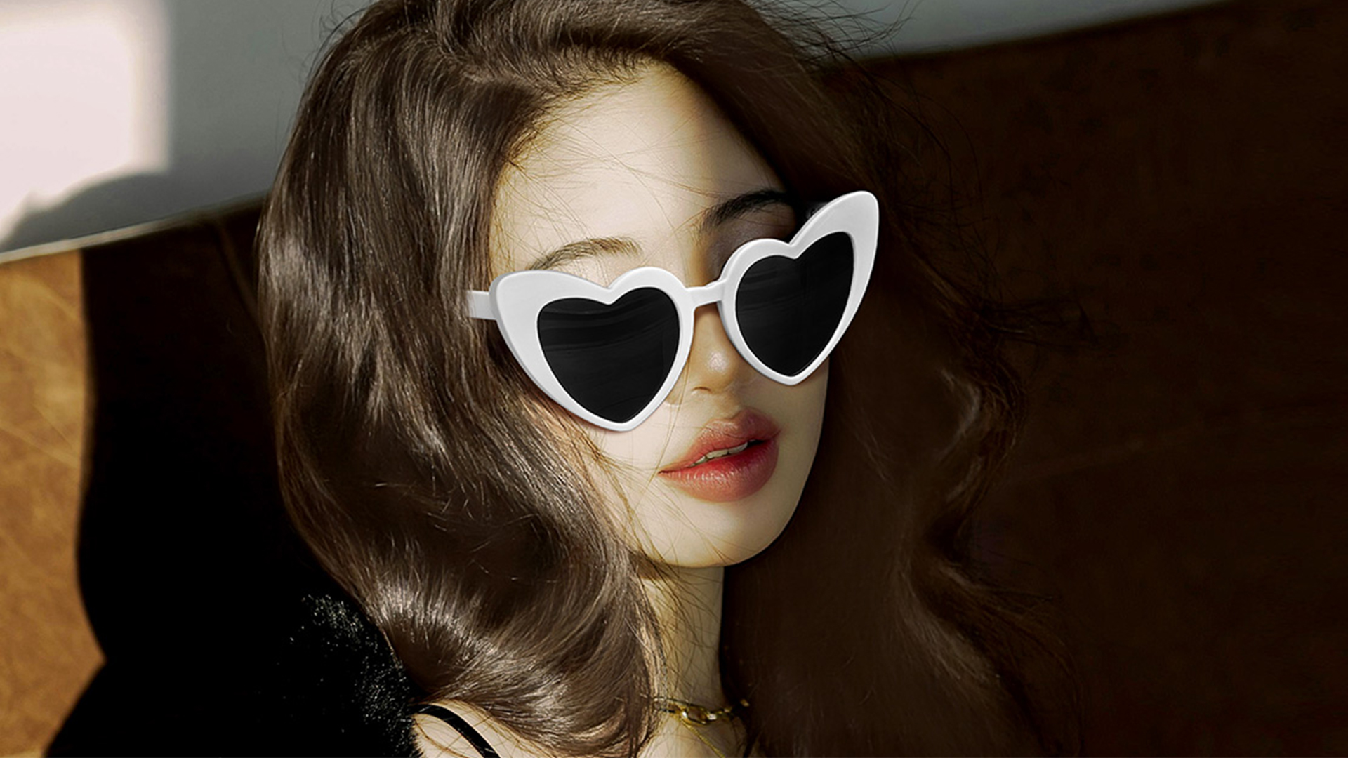 thumbnail video image 2 of KANASTAL Red Heart Shaped Sunglasses Thick Womens Mens Trendy UV400 Protection Sun Glasses for Valentine's Day Party, Wedding, Gift, Daily Wear, 2 of 7