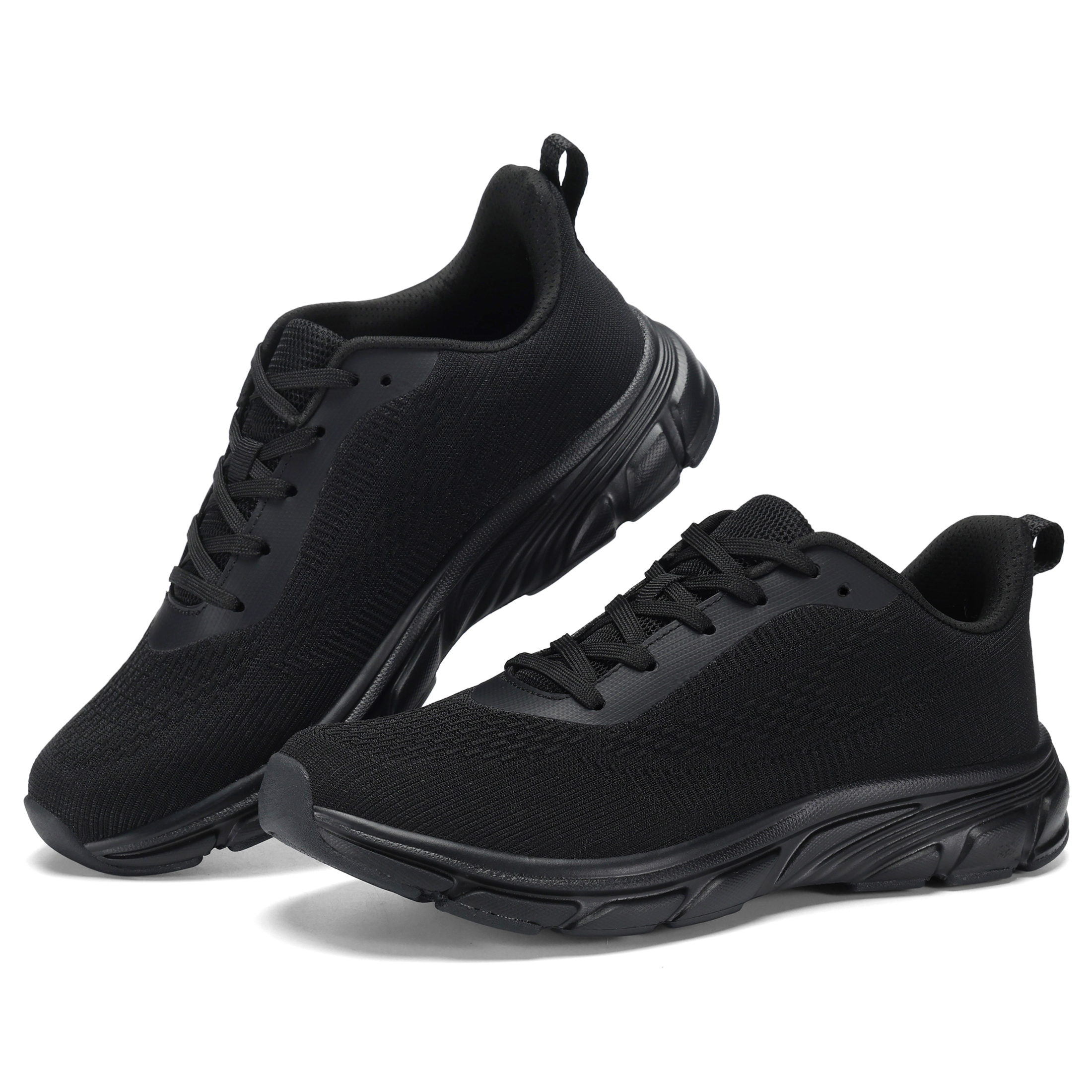thumbnail video image 2 of Women's Lightweight Gym & Tennis Shoes, Comfort Breathable Mesh Sneakers, 2 of 7
