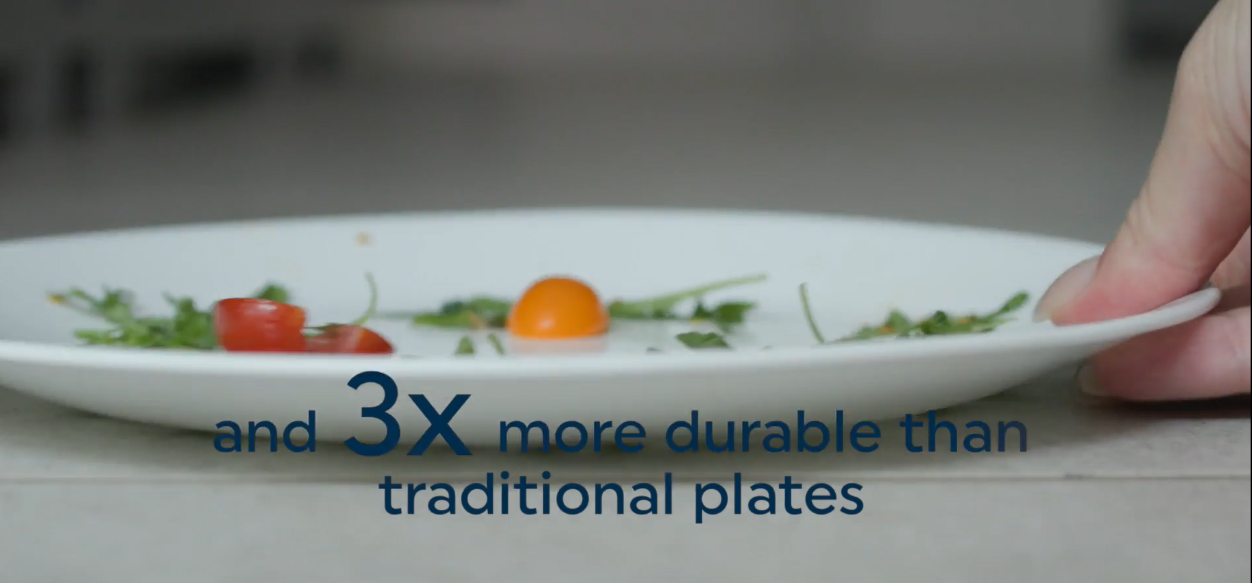 thumbnail video image 2 of Corelle Acadia 18-Piece Glass Dinnerware Set (Service for 6), 2 of 6