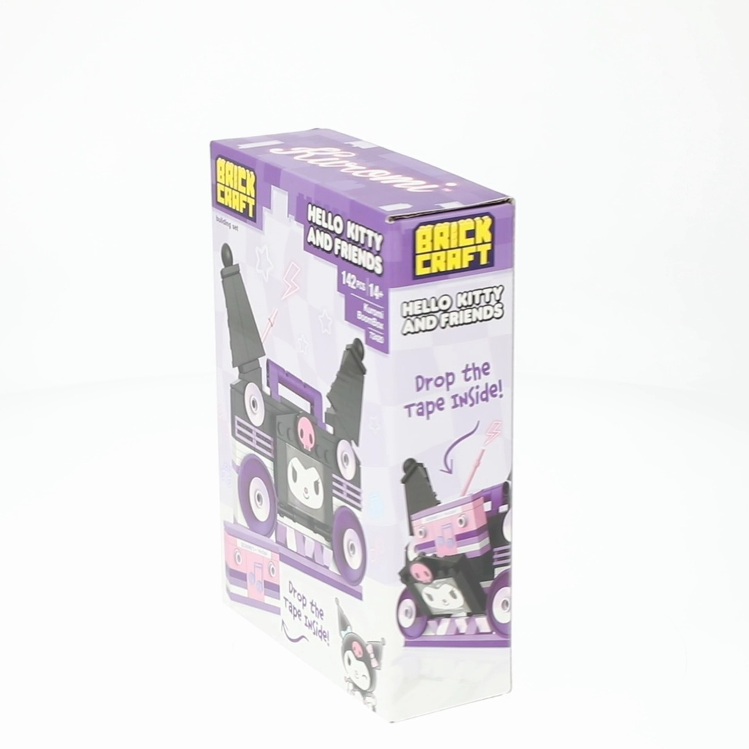 Brickcraft Hello Kitty and Friends Kuromi Boombox Building Kit