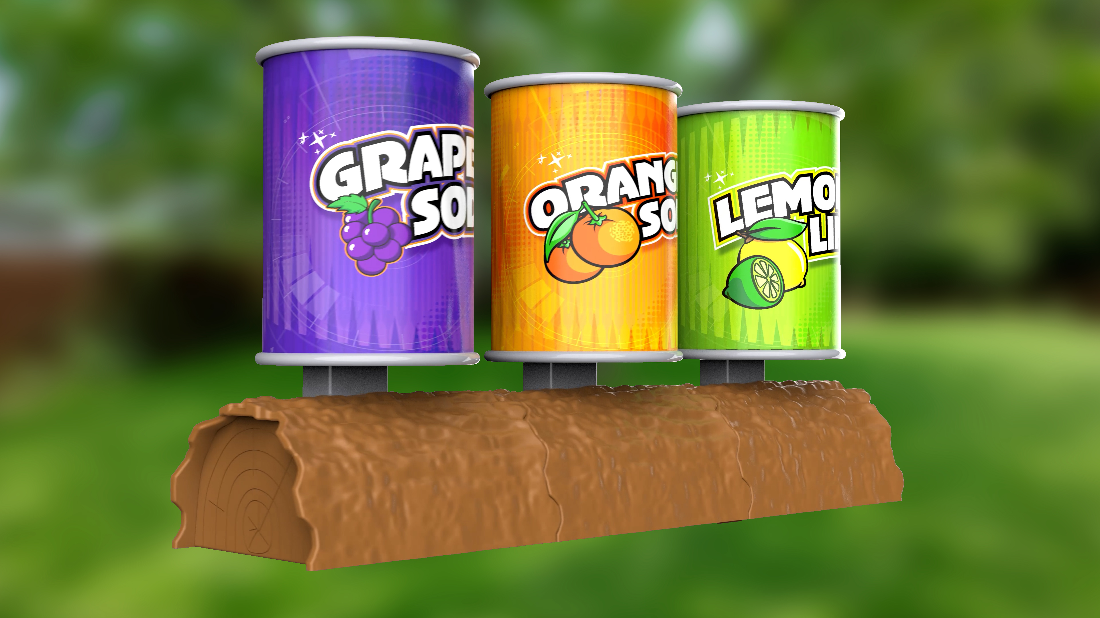 Adventure Force Can Crush Collapsible Can Target Set, No Batteries