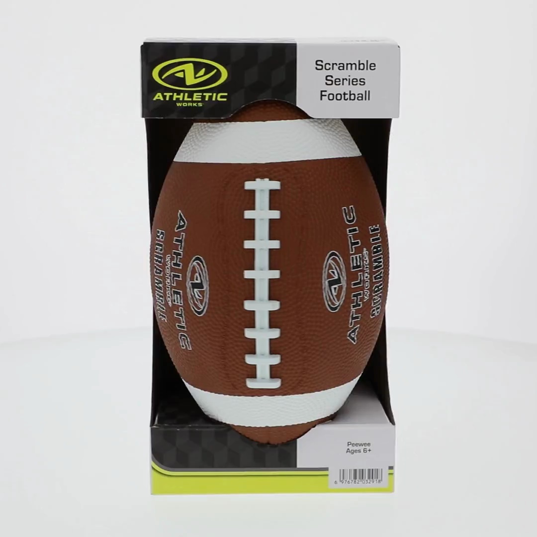 Athletic Works Scramble Series Football - Peewee for Ages 6 Years