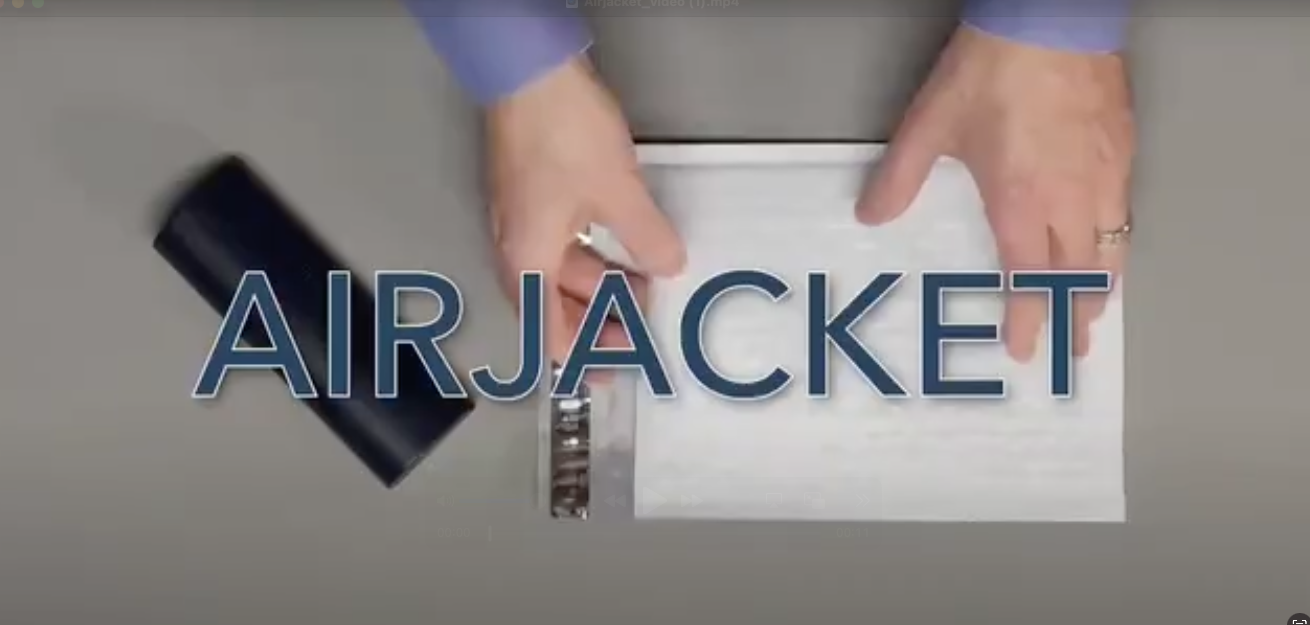 thumbnail video image 2 of AIRJACKET® Colorful Poly Bubble Mailers, 2 of 11