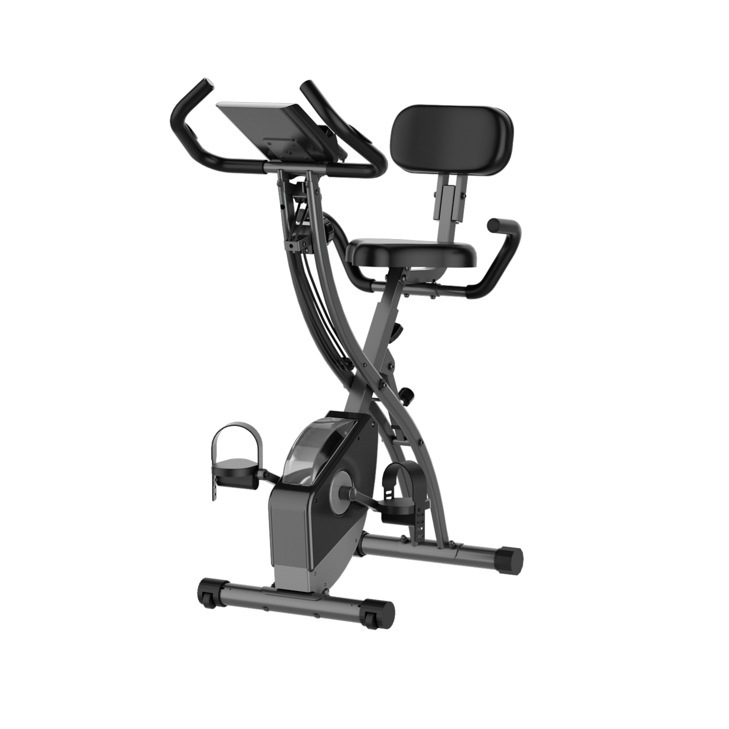 MaxKare 3-in-1 Exercise Bike Quiet Folding Magnetic, 55% OFF