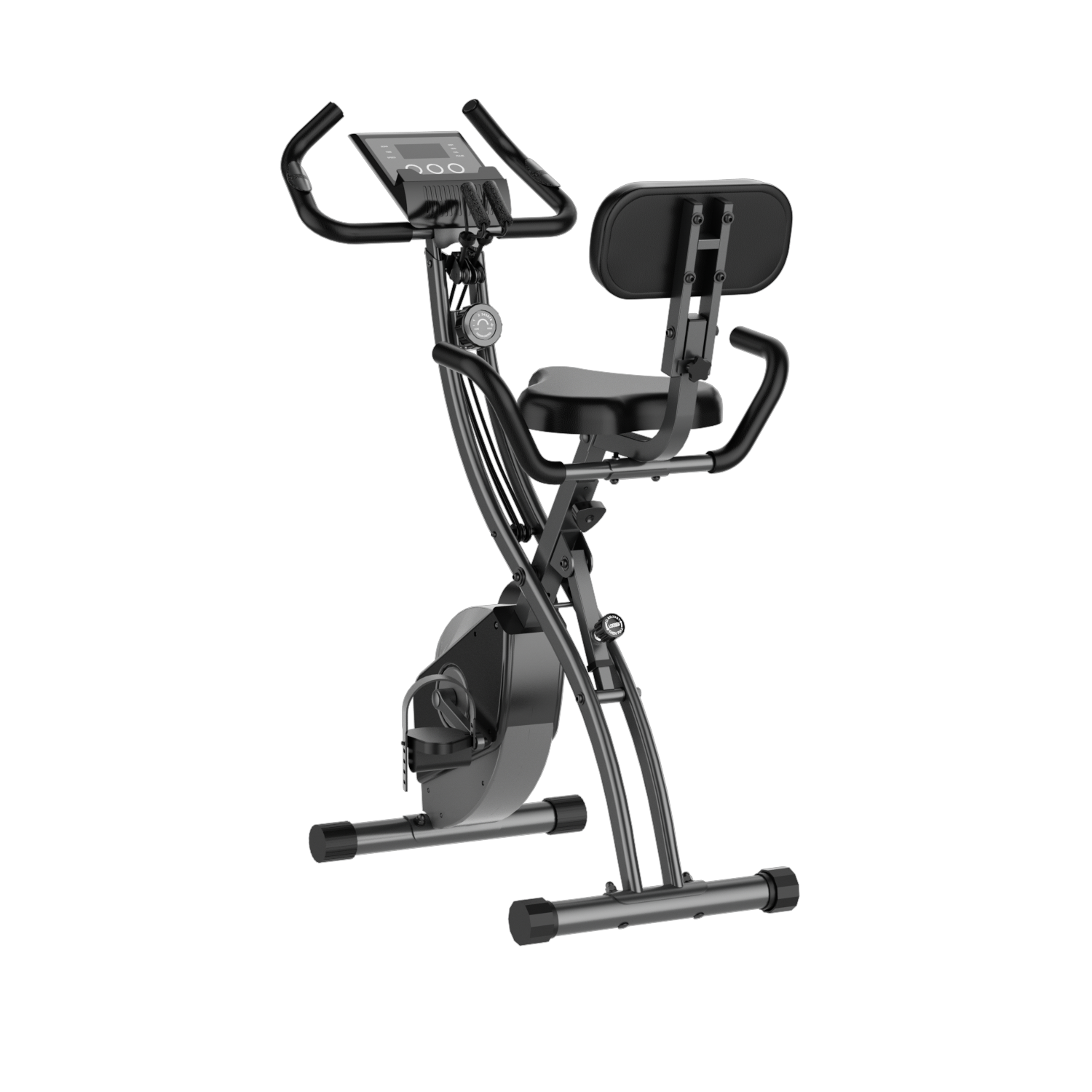 Maxkare folding magnetic 2025 upright exercise bike