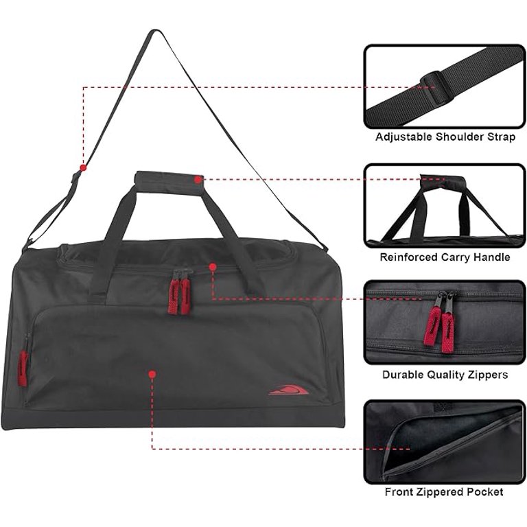 Sac De Sport En Chanvre Naturel GHERI – Cabas Voyage, Fourre-tout épaule, Unisexe