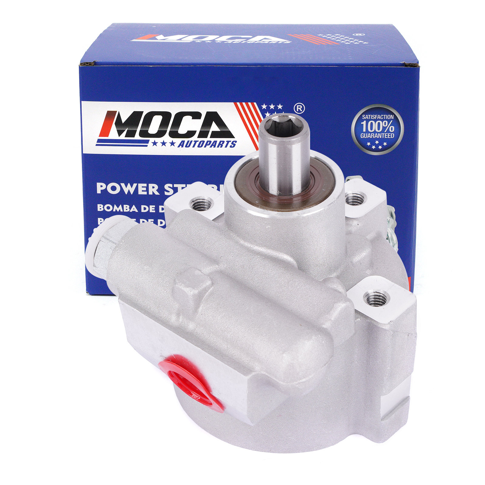thumbnail video image 2 of MOCA AUTOPARTS Power Steering Pump Fit for 2011-2015 Chevrolet Silverado 2500 HD 6.6L & 2011-2015 GMC Sierra 3500 HD 6.6L, 2 of 10