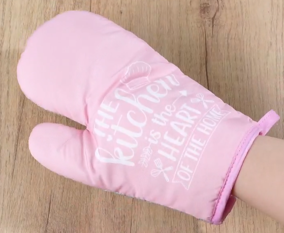 thumbnail video image 2 of HEETLY Farmhouse Stylish 6-Piece Kitchen Accessory Set, Heavy Duty 500°F Cotton Oven Mitts and Pot Holders Sets with Kitchen Towels, 2 of 8