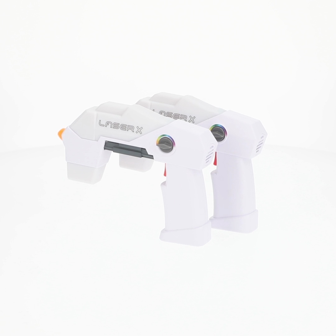 2 pack) Laser X Ultra Micro Laser Tag Set – Infrared Blasters for