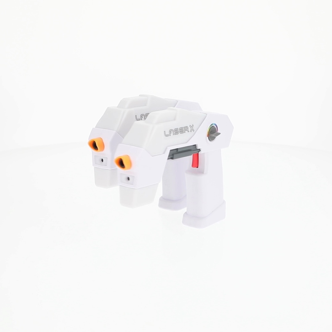 2 pack) Laser X Ultra Micro Laser Tag Set – Infrared Blasters for