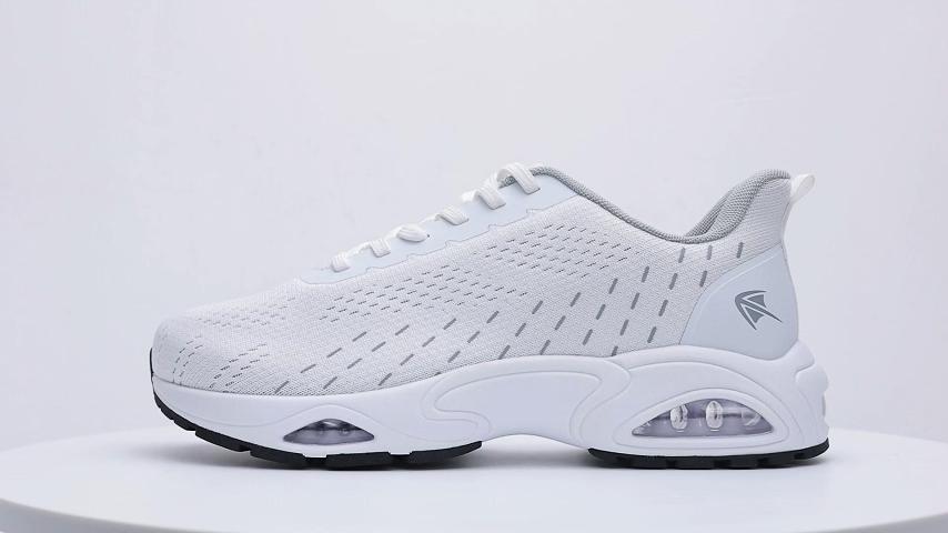 thumbnail video image 2 of Artlea Wide Toe Box Walking Shoes for Men with Arch Support Orthotic Sneakers for Plantar Fasciitis Athletic Cushioning Men's Running Shoes for Foot Pain Relief, US Size 9.5, 2 of 8