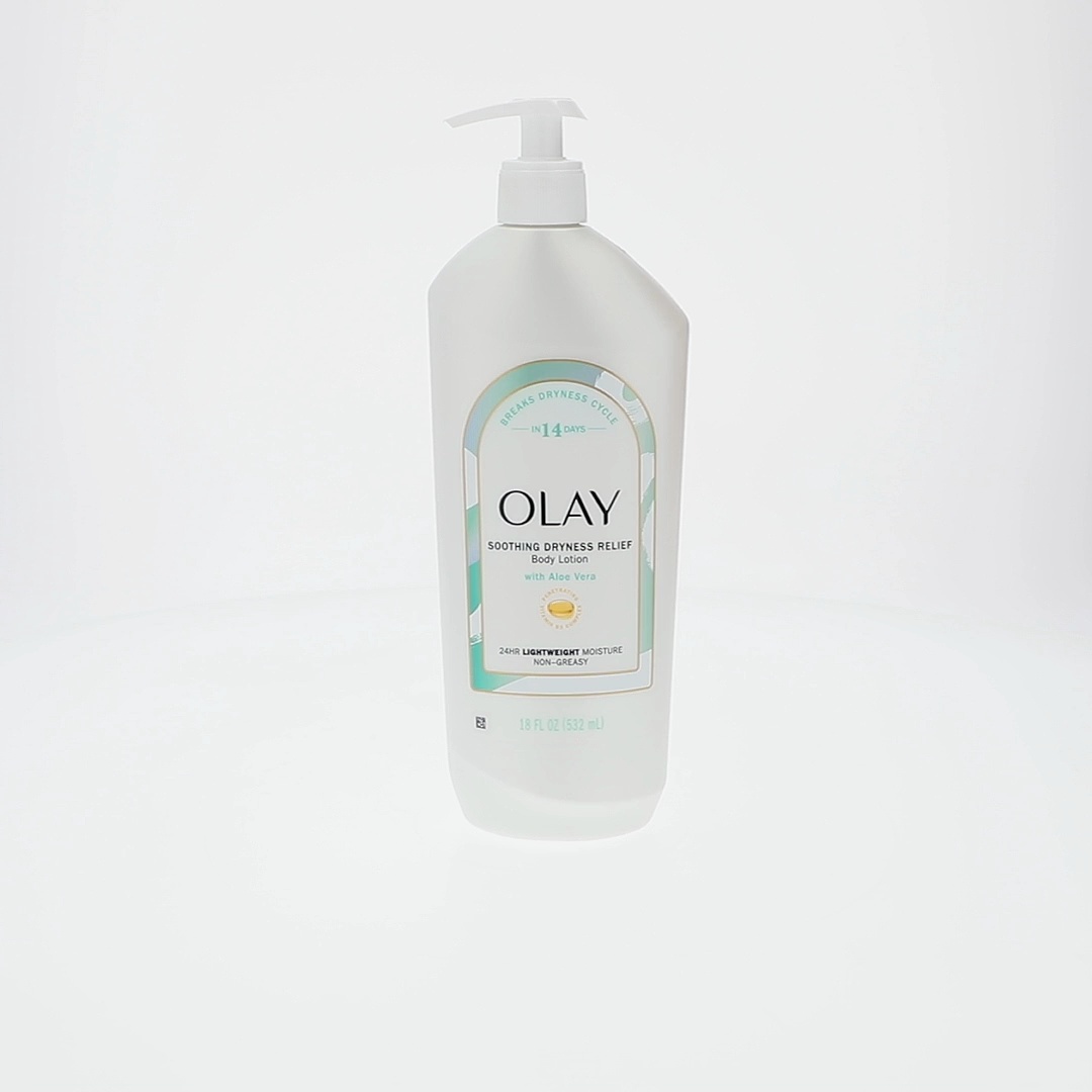 Olay Soothing Dryness Relief Hydrating Body Lotion with Aloe Vera 18 fl oz  - Walmart.com