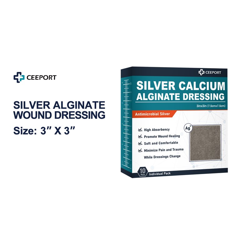 silver alginate dressing para que sirve Amazon.com: EVERLIT AG Silver