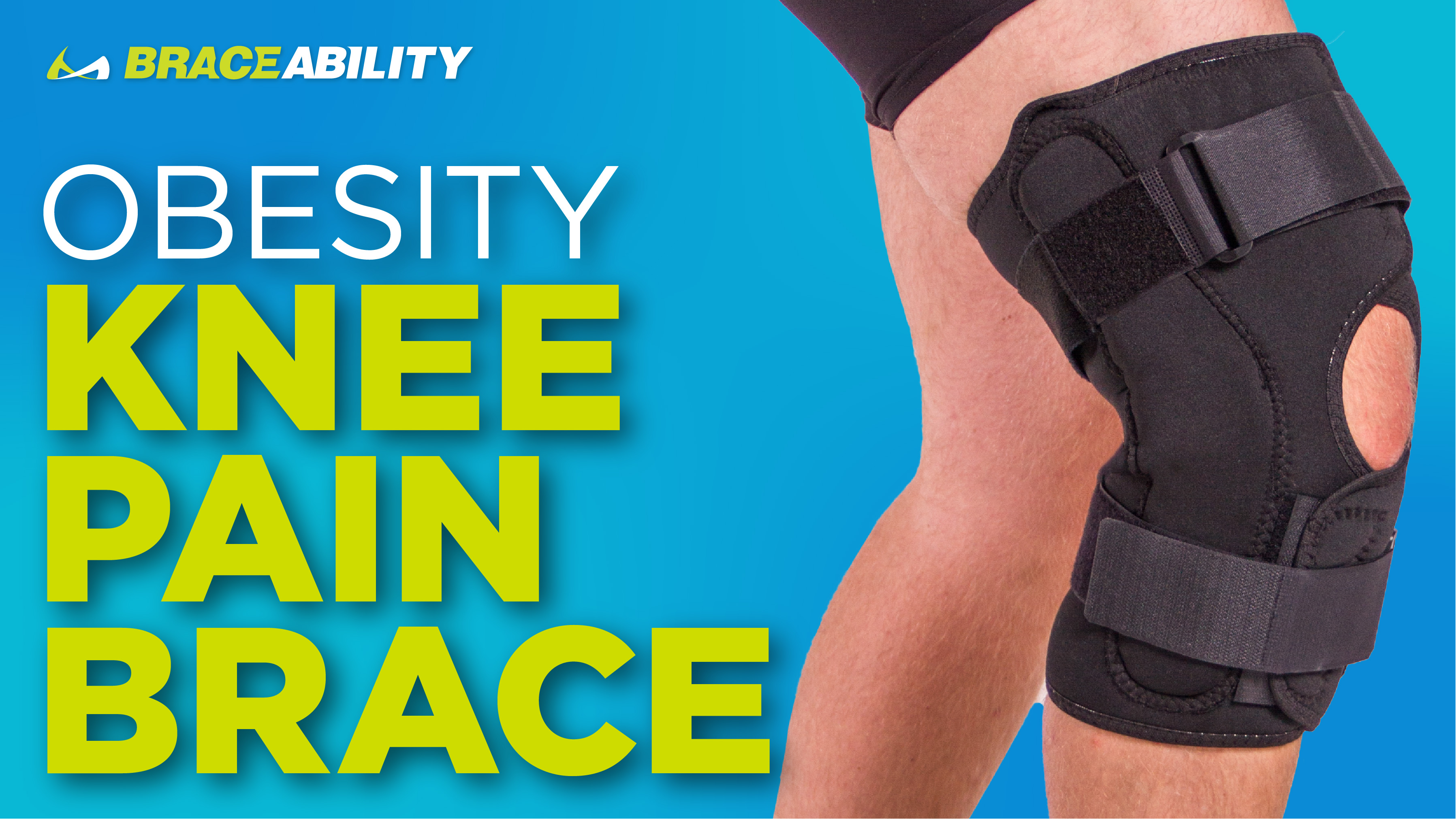 thumbnail video image 2 of BraceAbility Plus Size Hinged Knee Brace for Large Legs and Arthritis, 6XL, Black, 2 of 10