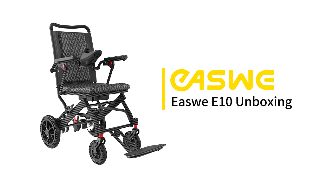 thumbnail video image 2 of Electric Wheelchair for Adults & Seniors, 15-Mile Range with 12Ah Lithium Battery, All-Terrain Power Wheelchair with 500W Motors, Airline Approved Portable Motorized Wheelchair, 2 of 10